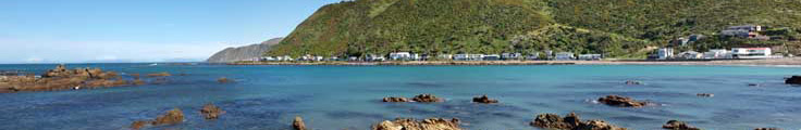 Cycling round Wellington Bays