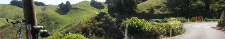 Best bike trips round Lower Hutt, Haywards Hill- Moonshine Road